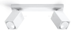 Nowoczesny plafon LED E787-Rexi - biały