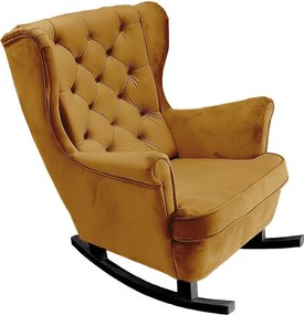 Fotel Relax z Tapicerowanym Siedzeniem i Podłokietnikami, Fotel TV 102x81x95cm Oliwkowy_29816