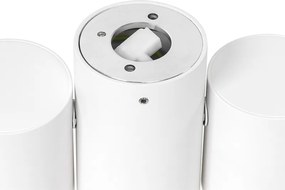 Designerski reflektor biały 2-światłowy regulowany - Michael