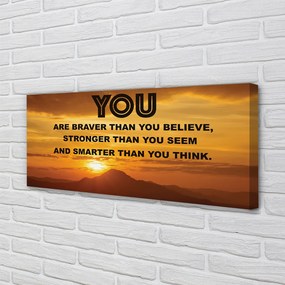 Duży obraz na płótnie Słoneczne Hasło pod Niebem