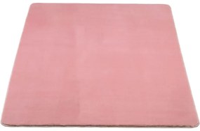 Dywan pluszowy Luxy różowy 140 cm x 200 cm