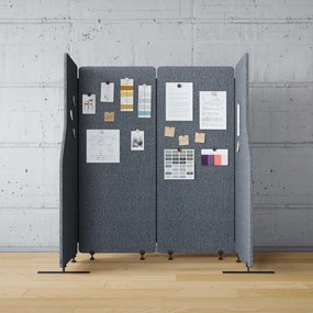 Parawan akustyczny SADIE Carbon Fog 240/145 cm