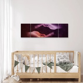 Obraz dłoni (170x50 cm)