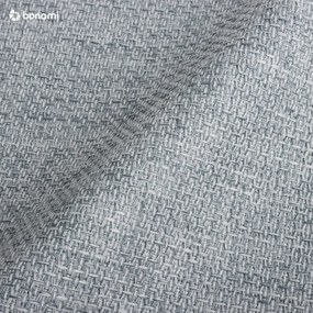 Szaroniebieskie tapicerowane łóżko dwuosobowe ze schowkiem i stelażem 180x200 cm Lotte – Meise Möbel