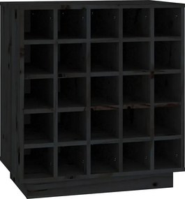 Czarna klasyczna szafka na wino Z8-F30