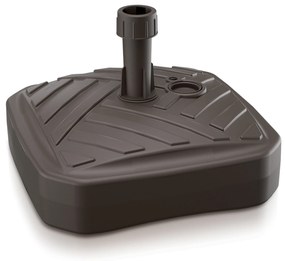 Podstawa parasola kwadratowa 39 cm brązowa PROSPERPLAST