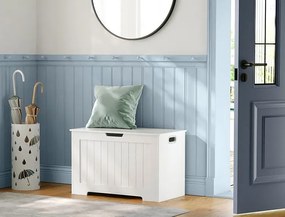 Zamykana biała skrzynia do przechowywania S4-Z94