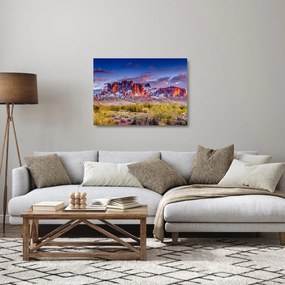 Obraz na szkle - Góry w Arizonie (70x50 cm)