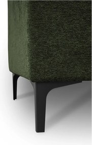 Zielona sofa z tkaniny szenilowej 224 cm Copenhagen – Scandic