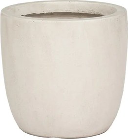 DONICA OGRODOWA PRETO BIAŁA 27 CM CERAMICZNA