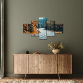 Obraz - Kręta droga (125x70 cm)