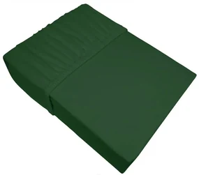 Prześcieradło z gumką Jersey Frotex 140x200 butelkowa zieleń 160 g/m2 Premium GRENO