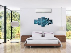 Obraz - Kamienie w kształcie serca (125x70 cm)