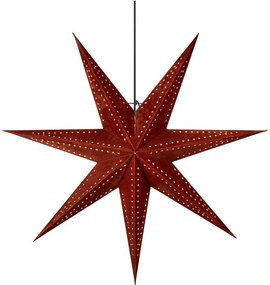 Czerwona dekoracja świetlna ze świątecznym motywem ø 75 cm Embla – Markslöjd