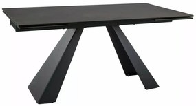 STÓŁ SALVADORE CERAMIC BRĄZ OSSIDO BRUNO/ CZARNY MAT (160-240)X90 SIGNAL