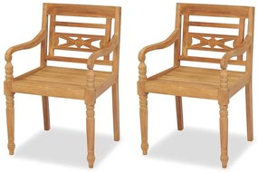 Zestaw drewnianych krzeseł ogrodowych R9-H64