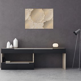 Obraz - Mandale w złotych odcieniach (70x50 cm)