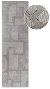 Szary wełniany chodnik tkany ręcznie 80x250 cm Alexis – Villeroy&Boch