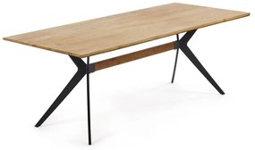 Stół z blatem w dekorze dębu 90x160 cm Amethyst – Kave Home