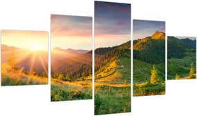 Obraz - Letni krajobraz (125x70 cm)