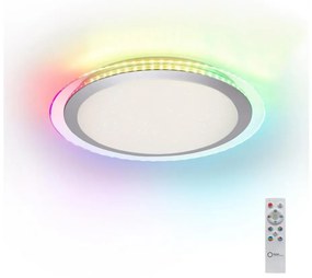 Leuchten Direkt 15411-2 - LED RGB 26W/230V sufitowe ściemnialne CYBA +DO