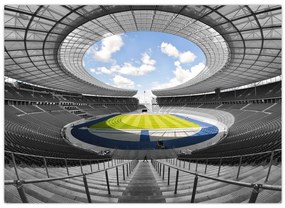 Obraz - stadion piłkarski (70x50 cm)