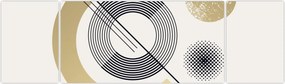 Obraz - Kształty geometryczne N⁰2 (170x50 cm)