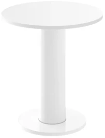 Stolik kawowy SOLO MINI ⌀60cm biały mat HUBERTUS