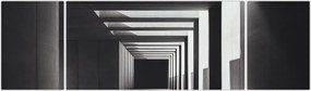Obraz - Kwadratowy tunel (170x50 cm)