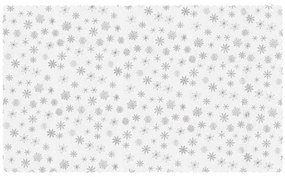 Świąteczny obrus SILVER STAR 140x220 cm, biały
