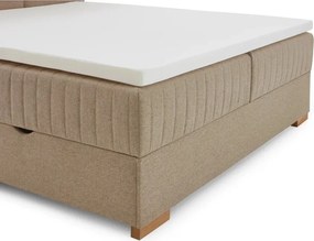 Twardy piankowy topper ze zdejmowanym pokrowcem 90x200 cm – Meise Möbel