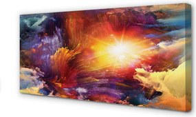 Duży obraz na płótnie Abstrakcja Fraktalna