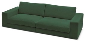 Ciemnozielona sztruksowa sofa 274 cm Leonard – Bobochic Paris