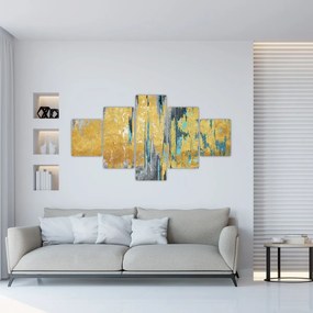 Obraz - Złoty wzór (125x70 cm)