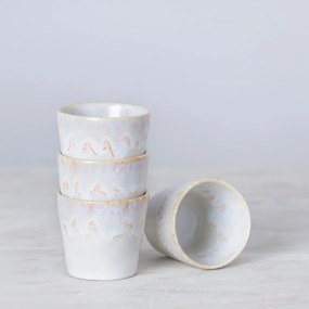 Białe kamionkowe filiżanki zestaw 8 szt. na espresso 210 ml Grespresso – Costa Nova