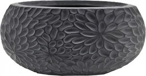 DONICA LUNARO 44x44x26 CM CIEMNA BOWL OGRODOWA