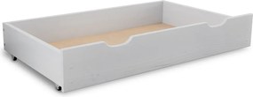 AKCE Úložný box pod postel 150 cm, bílá II. jakost
