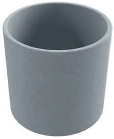 Umywalka betonowa nablatowa okrągła bez otworu na baterię 41 x 40 cm BENE | różne kolory : Kolor - Ciemny szary