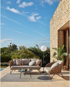 Czarny stolik Kave Home Ulrich, ⌀ 70 cm