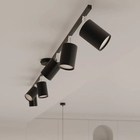 Listwa oświetleniowa LEMMI 6L czarna SOLLUX  LIGHTING