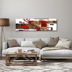 Obraz abstrakcji (170x50 cm)