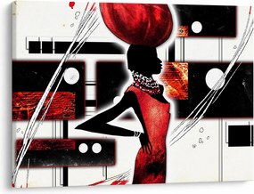 Obraz obrazu starożytnej damy (70x50 cm)