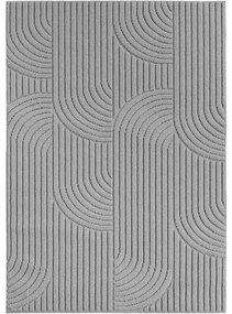 Dywan nowoczesny Helix Geometria szary  200 cm x 290 cm