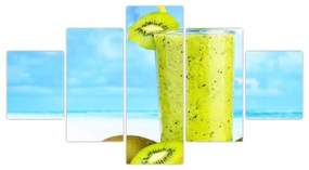 Zdjęcie - smoothie z kiwi (125x70 cm)