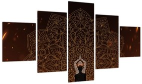 Obraz - Medytacja (125x70 cm)