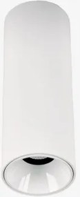 Aplikacja Sufitowa Led Powierzchniowa, Okrągła Ø5,7 Cm, Aluminiowa Orelva Biała & Biała Ciepła 2700 K & 6 W & 23º - Sklum