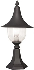 Czarna niska lampa ogrodowa klasyczna - S315-Namza