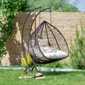 Fotel wiszący kokon Marcel wenge PATIO