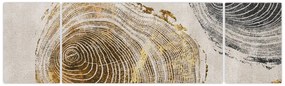 Obraz - Abstrakcja pnia (170x50 cm)