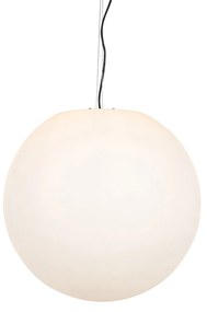 Zewnetrzna Nowoczesna lampa zewnętrzna biała 56 cm IP44 - Nura Nowoczesny Oswietlenie zewnetrzne